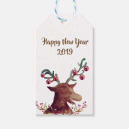New Year Custom Gift Tag
