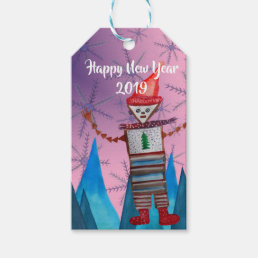 New Year Custom Gift Tag