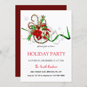 New Year decoration loli pop, Christmas star Invit Invitation