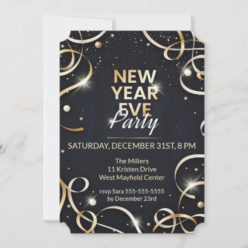 New Year Eve Party Invitation
