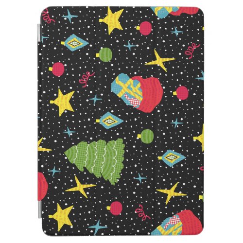 New Year Festive Colorful Seamless iPad Air Cover