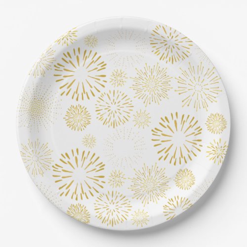 New Year Firework Design Fireworks Art New YearArt Paper Plates