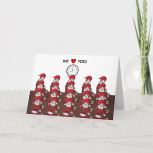 New Year, Fresh Faces! Holiday Card