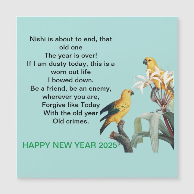 new year gift 2025 (Front)