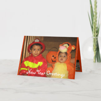 New Year Greetings 2008 Holiday Card