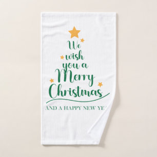 New Year Hand Towel
