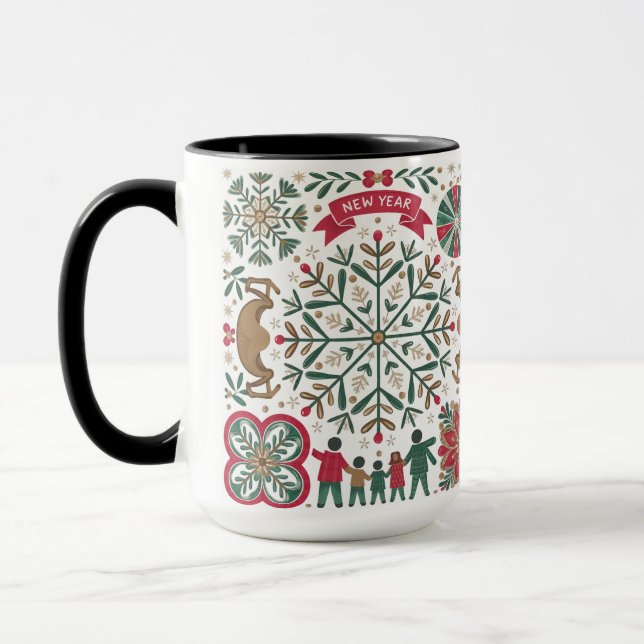 New Year Harmony Mug (Left)