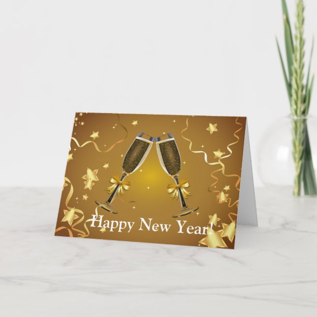New Year Holiday Card (Front)