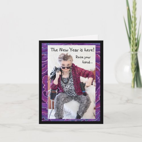New Year, humorous, crazy world we live in Card
