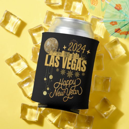 New YEar  in Las Vegas Nevada Travel  Matching NYE Can Cooler