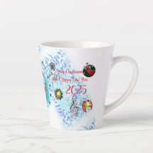 New Year Latte Mug