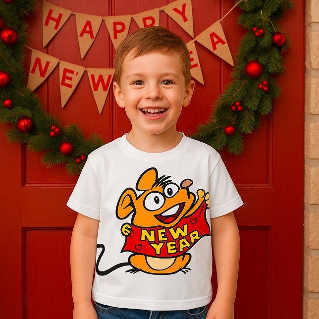 New Year Mouse T-Shirt (Creator Uploaded)
