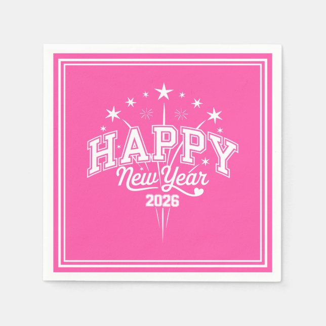 New Year Napkins (Front)