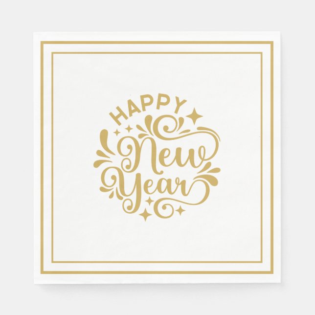 New Year Napkins (Front)