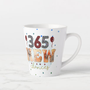 New Year New 365 Days  Latte Mug