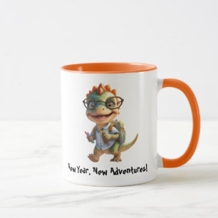 New Year, New Adventures! Back to School Design Mug