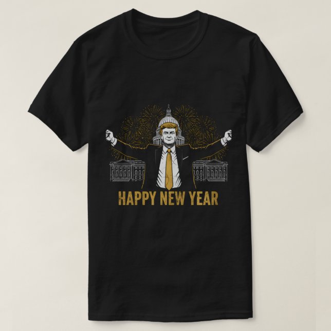 New Year New America T-Shirt (Design Front)