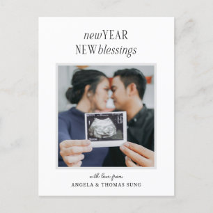 New Year New Blessings Pregnancy Announcement