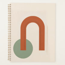 New Year New Goals 2027 Terracotta Planner Cover