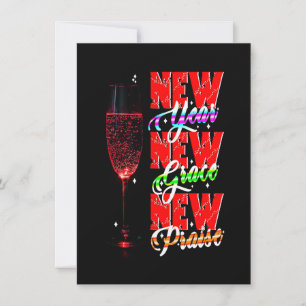 New Year New Grace New Praise Note Card