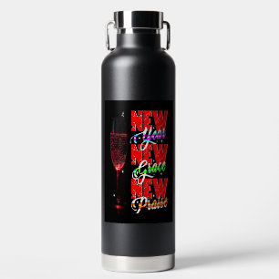 New Year New Grace New Praise Water Bottle