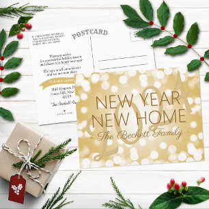 New Year, New Home Holiday Moving Announcement