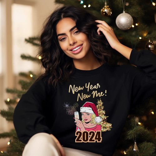 New Year New Me 2024 Sweatshirt