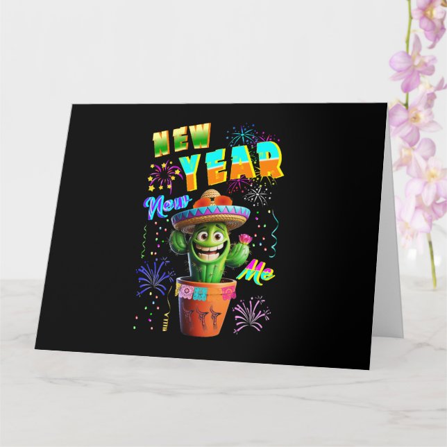 New Year New Me Card (Orchid)