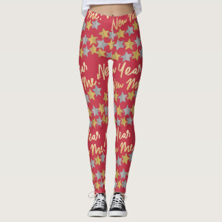 New Year New Me,Happy New Year 2025 Festive  Leggings