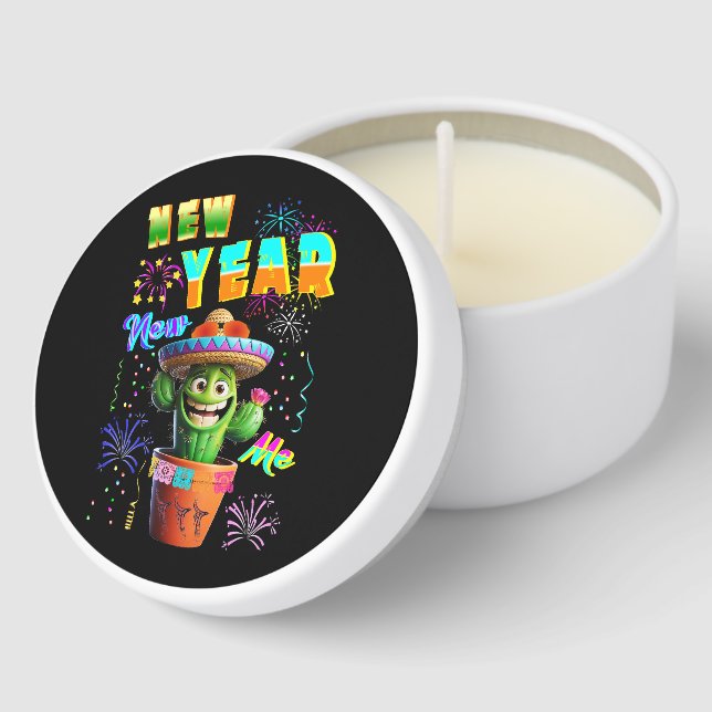 New Year New Me Mini Candle Favors (Corner)