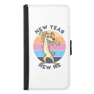 New Year New Me Samsung Galaxy S5 Wallet Case