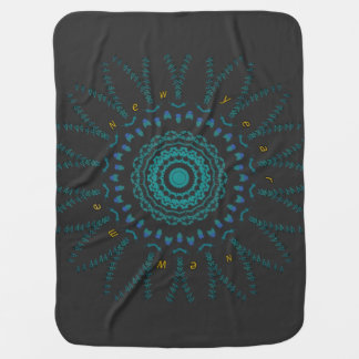 " new year new me "tshirt  baby blanket