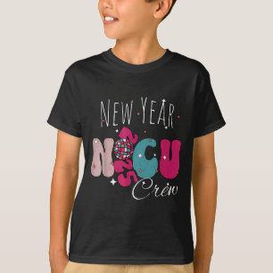 New Year Nicu Nurse Crew Celebration Uni-adults -  T-Shirt