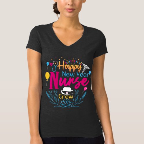 New Year Nurse 2022 T_shirt 