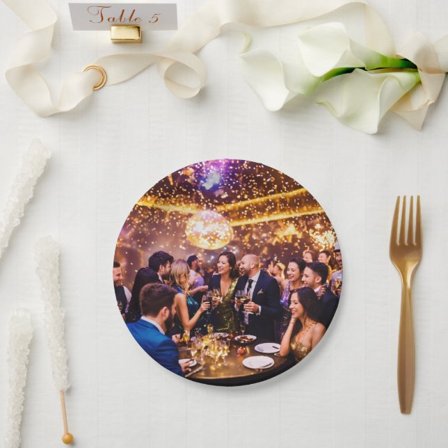 New Year  Paper Plates (Wedding)