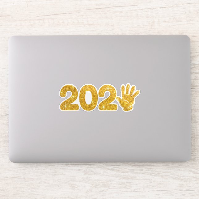New Year Party 2025 - Happy New Year 2025 Sticker (Computer)