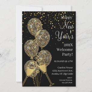 New Year party Invitation