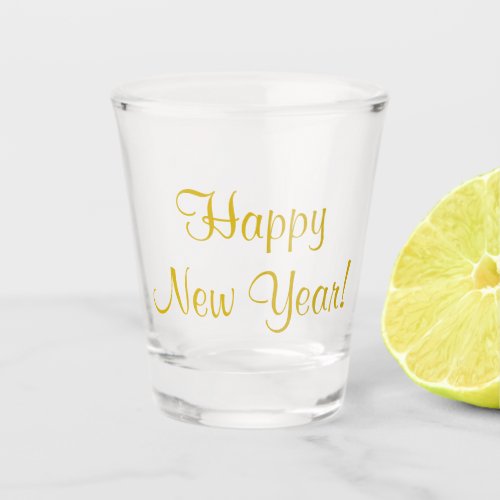 New Year Party Shot Glass