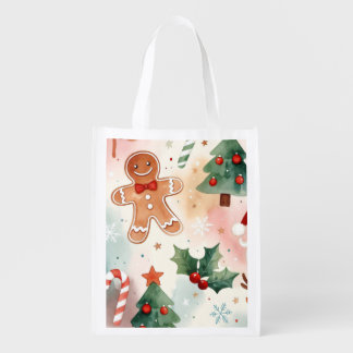 New Year Pattern, Author Natasha Us Grocery Bag