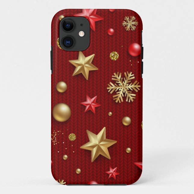 New year pattern Case-Mate iPhone case (Back)