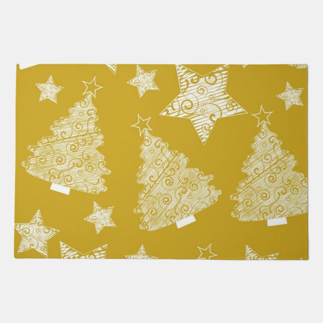 New year pattern doormat (Front)