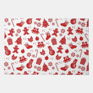 New year pattern doormat