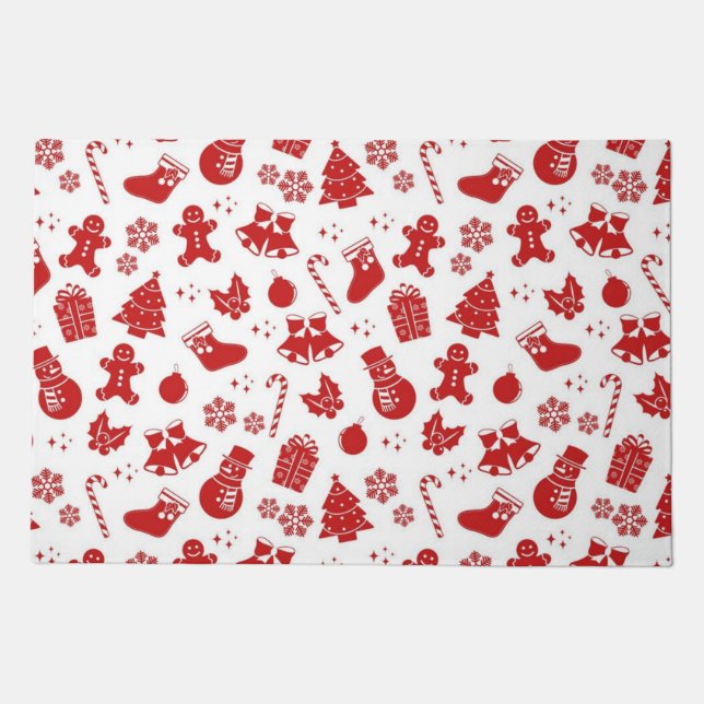New year pattern doormat (Front)