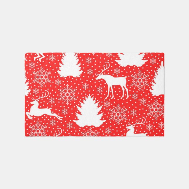 New year pattern outdoor rug (Front)