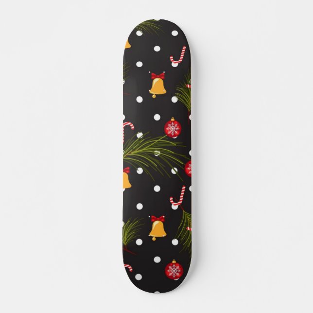 New year pattern skateboard (Front)