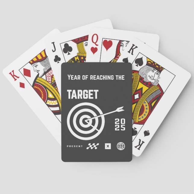 new year poker cards (Back)