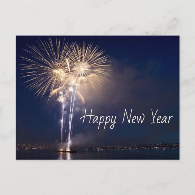 New Year post card (Front)