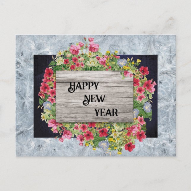 New Year Postcard (Front)