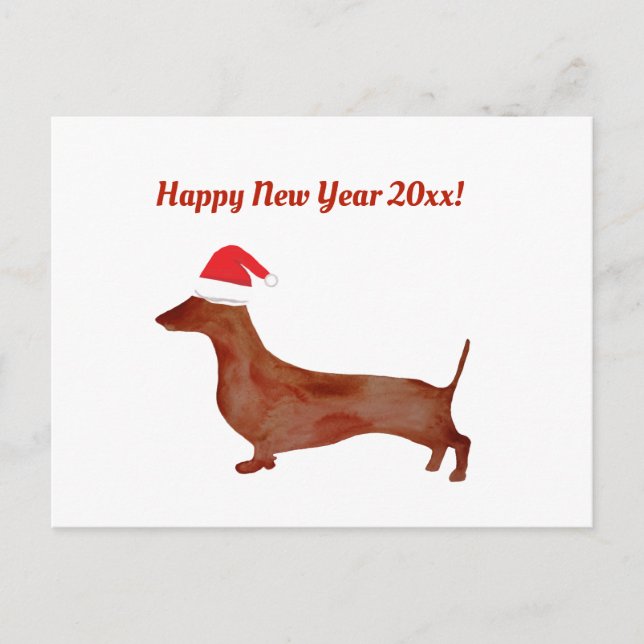 New Year  Postcard (Front)