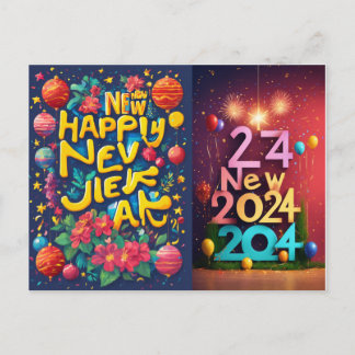 New Year Postcard 2024